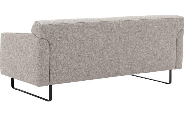 Goossens excellent zitbank montreal grijs stof - 8210376-03