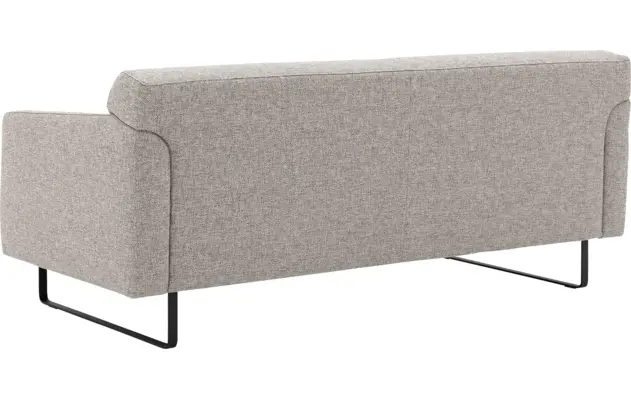 Goossens excellent zitbank montreal grijs stof - 8210376-03