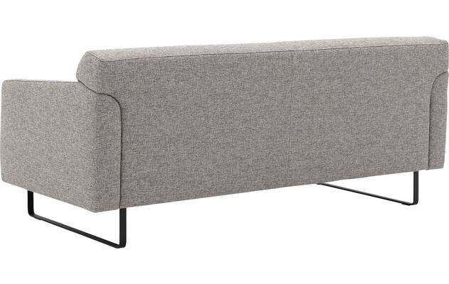 Goossens excellent zitbank montreal grijs stof - 8210377-03