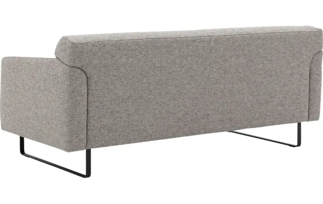 Goossens excellent zitbank montreal grijs stof - 8210377-03