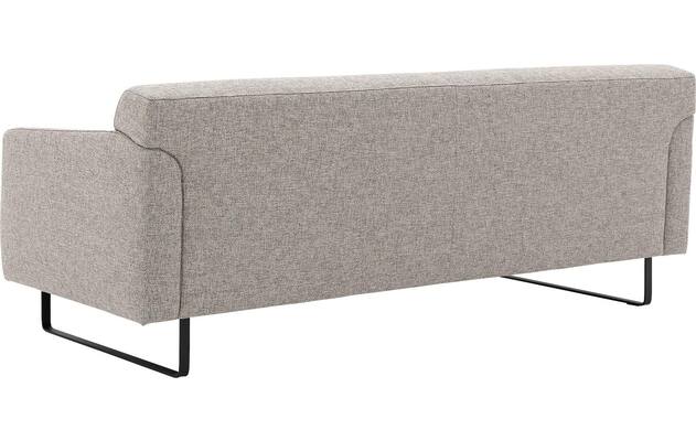 Goossens excellent zitbank montreal grijs stof - 8210380-03
