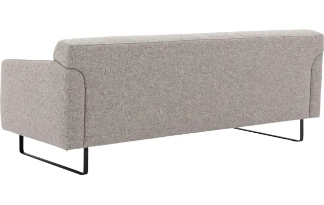 Goossens excellent zitbank montreal grijs stof - 8210380-03