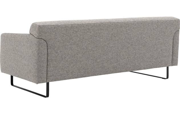 Goossens excellent zitbank montreal grijs stof - 8210381-03