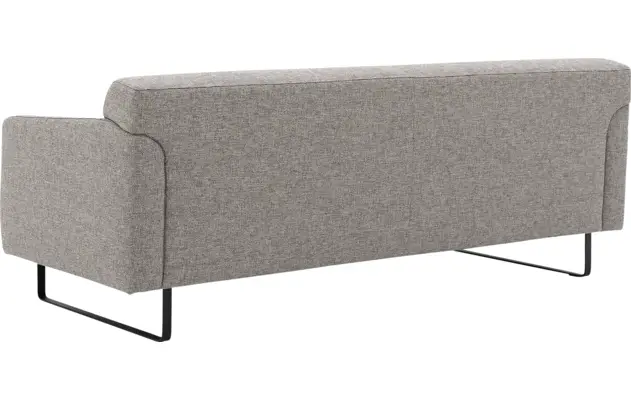 Goossens excellent zitbank montreal grijs stof - 8210381-03