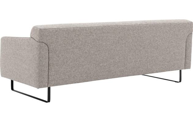 Goossens excellent zitbank montreal grijs stof - 8210384-03