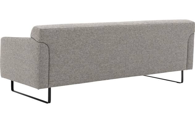 Goossens excellent zitbank montreal grijs stof - 8210385-03