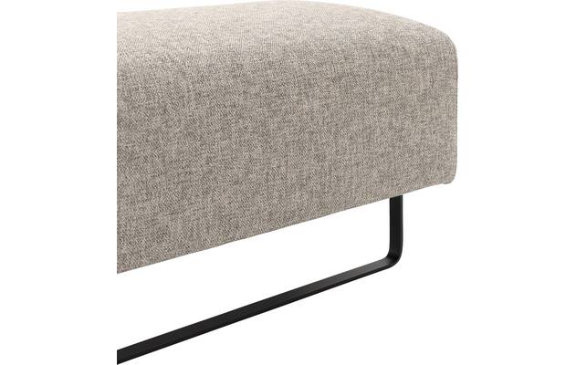 Goossens hocker montreal grijs stof - 8210388-03