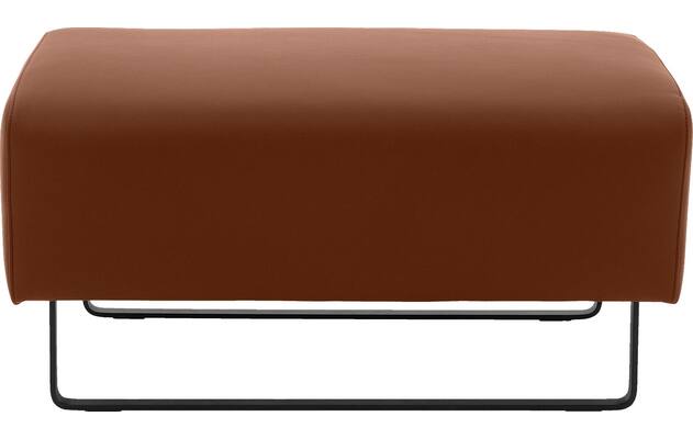 Goossens hocker montreal bruin leer - 8210391-01
