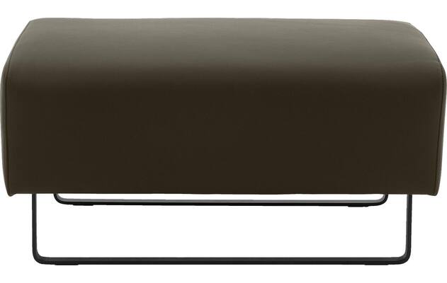 Goossens hocker montreal groen leer - 8210392-01