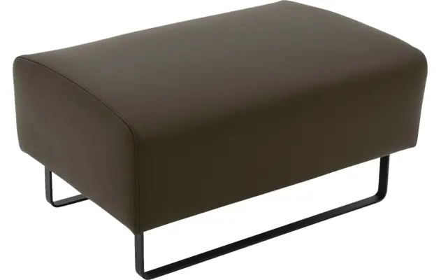 Goossens hocker montreal groen leer - 8210392-03
