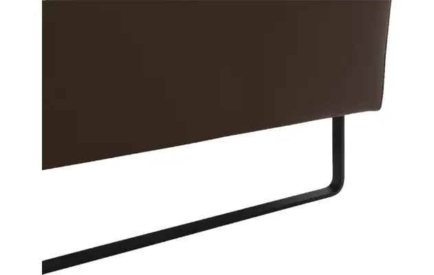 Goossens hocker montreal grijs leer - 8210393-04