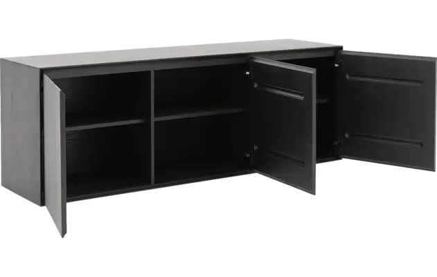 Goossens excellent dressoir vic zwart eiken - 8210396-03