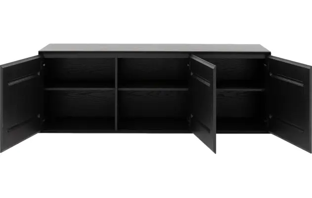 Goossens excellent dressoir vic zwart eiken - 8210396-04