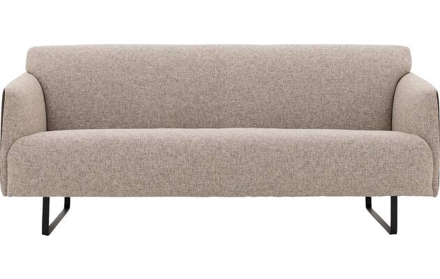 Goossens excellent zitbank montreal bruin leer - 8210399-01