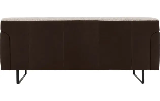 Goossens excellent zitbank montreal bruin leer - 8210399-04