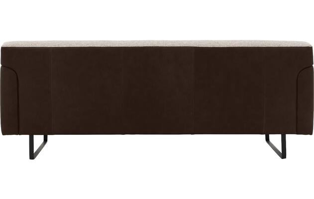 Goossens excellent zitbank montreal bruin leer - 8210401-04