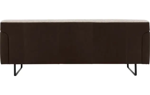 Goossens excellent zitbank montreal bruin leer - 8210401-04