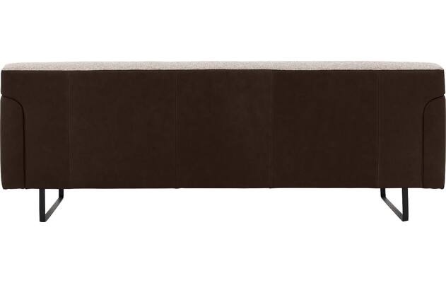 Goossens excellent zitbank montreal bruin leer - 8210402-04