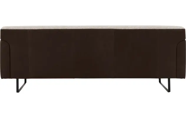 Goossens excellent zitbank montreal bruin leer - 8210402-04