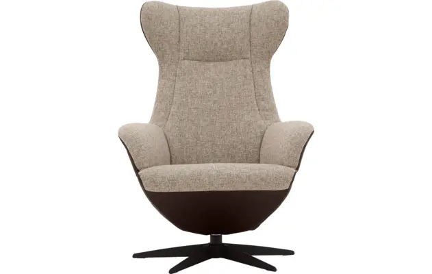 Goossens excellent relaxstoel avec bruin leer - 8210411-01