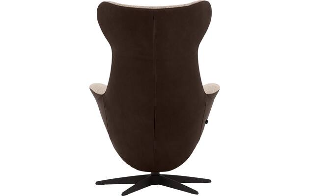 Goossens excellent relaxstoel avec bruin leer - 8210411-06