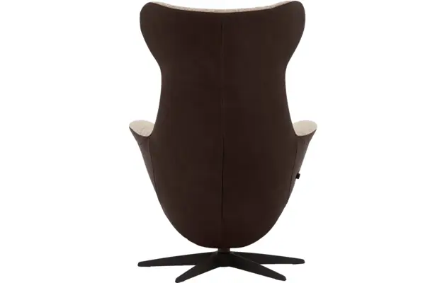 Goossens excellent relaxstoel avec bruin leer - 8210411-06