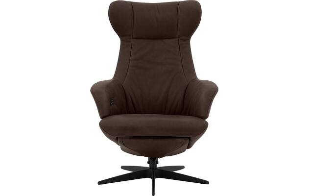 Goossens excellent relaxstoel avec bruin leer - 8210414-01