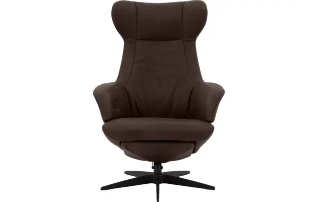 Goossens excellent relaxstoel avec bruin leer - 8210414-01