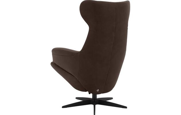 Goossens excellent relaxstoel avec bruin leer - 8210414-03