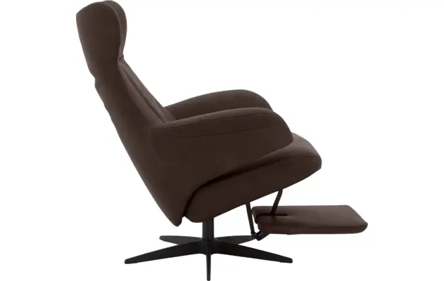 Goossens excellent relaxstoel avec bruin leer - 8210414-05