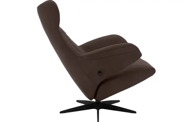 Goossens excellent relaxstoel avec bruin leer - 8210417-06