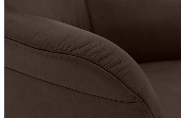 Goossens excellent relaxstoel avec bruin leer - 8210417-09