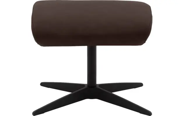 Goossens hocker avec bruin leer - 8210420-02