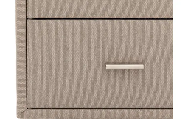 Goossens excellent nachtkastje briljant elite bruin stof - 8210449-06