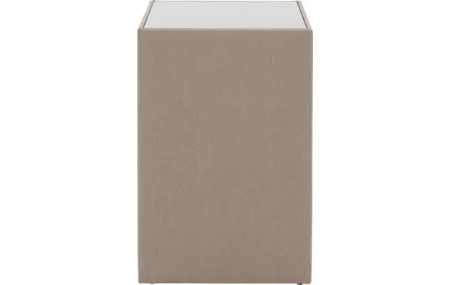 Goossens hocker briljant hotel bruin stof - 8210451-01