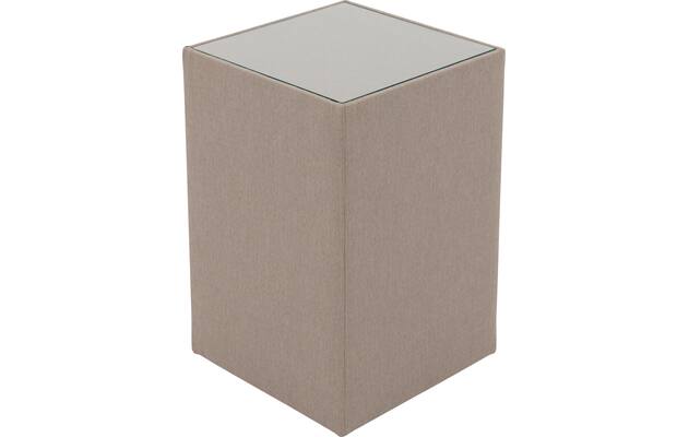 Goossens hocker briljant hotel bruin stof - 8210451-03