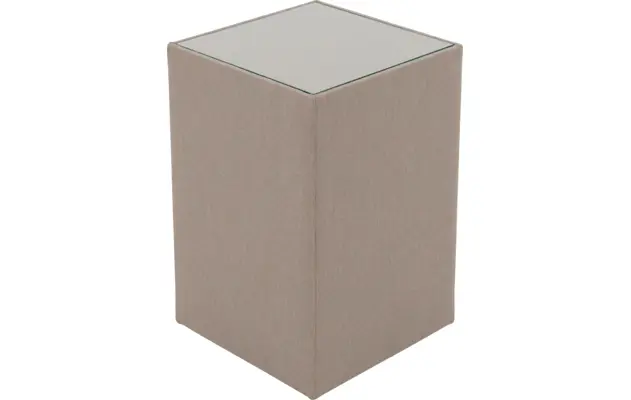 Goossens hocker briljant hotel bruin stof - 8210451-03