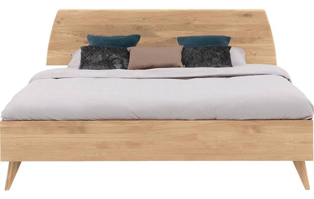Goossens bedframe cosima wit eiken - 8210476-02