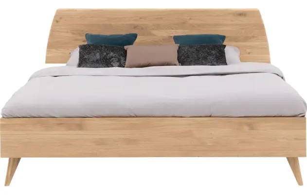 Goossens bedframe cosima wit eiken - 8210476-02