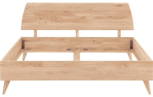Goossens bedframe cosima wit eiken - 8210477-01