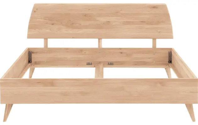 Goossens bedframe cosima wit eiken - 8210477-01