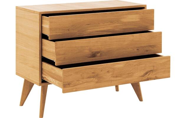 Goossens ladekast cosima blank eiken - 8210483-03