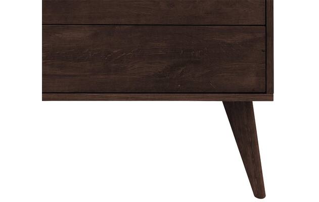 Goossens ladekast cosima donker bruin eiken - 8210484-05