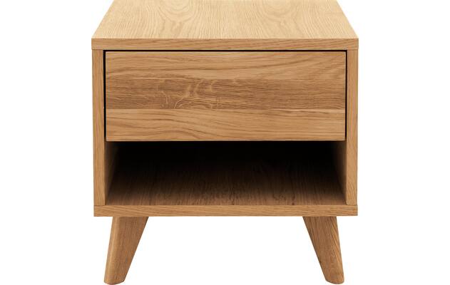 Goossens nachtkastje cosima blank eiken - 8210486-01