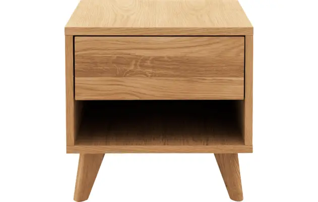 Goossens nachtkastje cosima blank eiken - 8210486-01