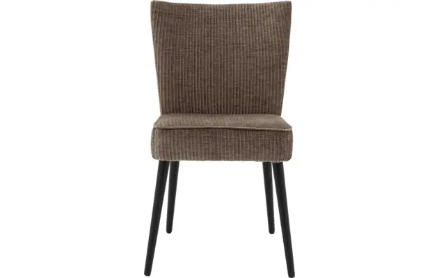 Goossens eetkamerstoel rob bruin stof - 8210507-01