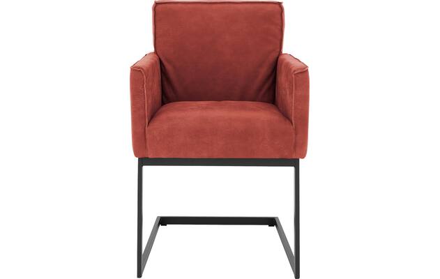 Goossens excellent eetkamerstoel tom rood leer - 8210517-03
