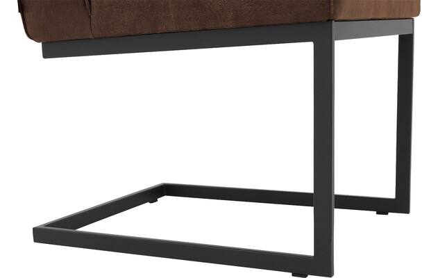 Goossens excellent eetkamerstoel tom bruin leer - 8210520-05