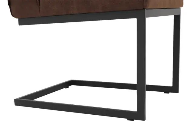 Goossens excellent eetkamerstoel tom bruin leer - 8210520-05