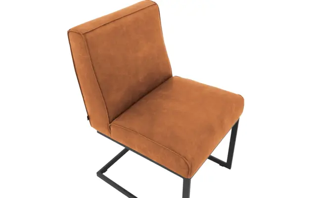 Goossens excellent eetkamerstoel tom bruin leer - 8210521-04